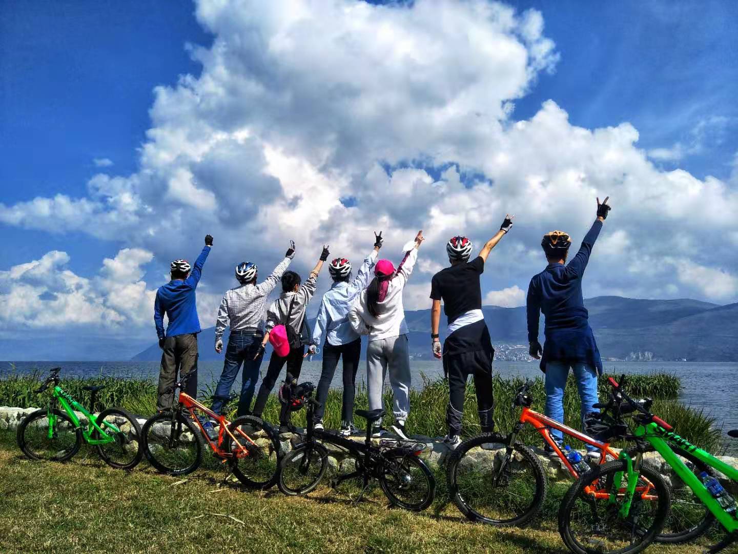 大理洱海海西騎行 生態(tài)廊道風光   最新網(wǎng)紅打卡地及戶外拓展團建首選之地